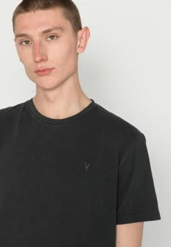 AllSaints OSSAGE CREW - Basic T-shirt - Jet Black 6 AllSaints OSSAGE CREW - Basic T-shirt - Jet Black -AllSaintsSales 744c3c73aa044059878e4dac7713fbe1