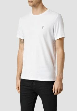 AllSaints BRACE - Basic T-shirt - Optic White