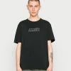 AllSaints SHADOW CREW - Print T-shirt - Washed Black -AllSaintsSales 75b93cbebfd24c1ab3986cd965a93244