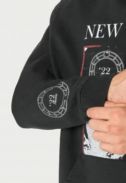 AllSaints PRAVHA HOODY - Sweatshirt - Black -AllSaintsSales 75c682c8669b4792ba935fb834bf0cb9