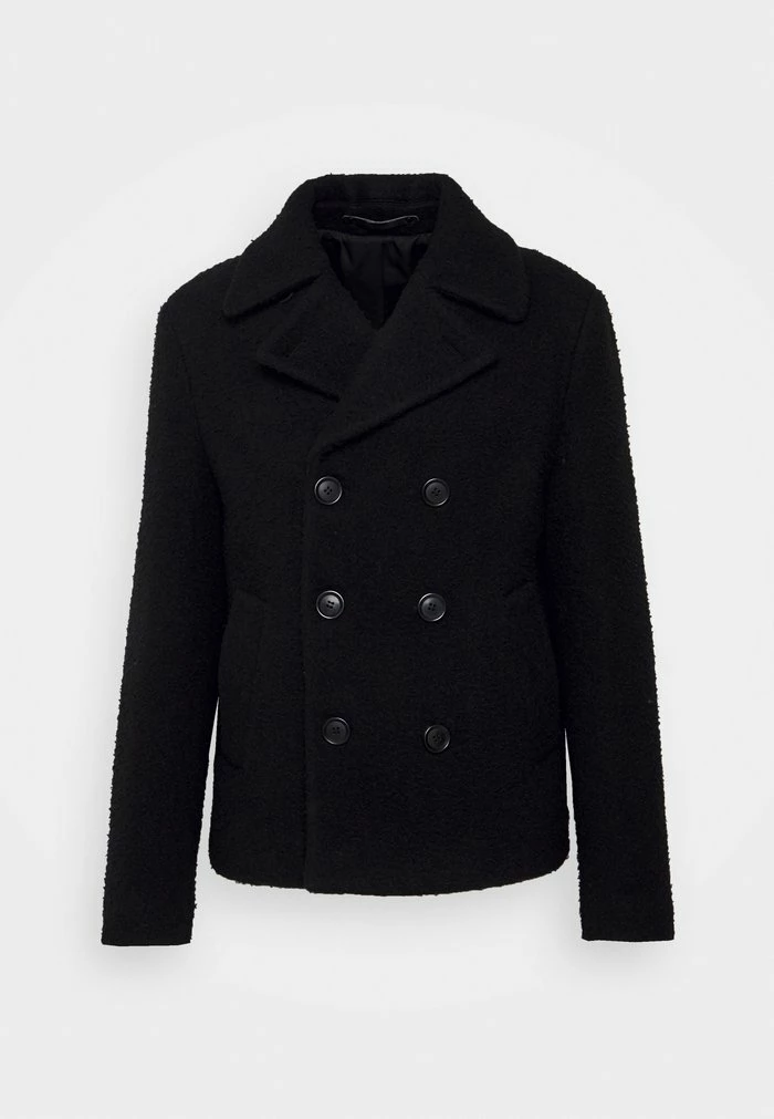 PEACOAT - Classic coat - black AllSaints PEACOAT - Classic Coat - Black -AllSaintsSales 7605fd5bcf0f433b93bed202a94d84aa