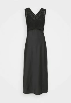 AllSaints CASS DRESS 2-in-1 - Maxi Dress - Black -AllSaintsSales 769fc24f2a3b4e00861f0d623e4c9752