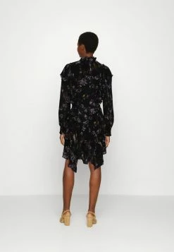 AllSaints ELISE VIOLA DRESS - Day Dress - Black -AllSaintsSales 7ceea87b71604492a9edc98828699c2e