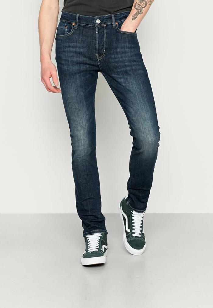 CIGARETTE - Slim fit jeans - indigo AllSaints CIGARETTE - Slim Fit Jeans - Indigo -AllSaintsSales 7eb9d12e179f492ba46cd55738efbd08