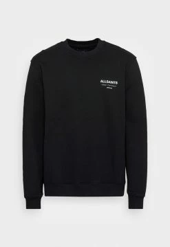 AllSaints UNDERGROUND CREW - Sweatshirt - Jet Black -AllSaintsSales 805d66a985474f02bc06ccbdb323e2de