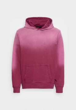 AllSaints HARRISON HOODY - Sweatshirt - Dark Magenta Pink -AllSaintsSales 81e59474b88142b28e192c37f6e4b528