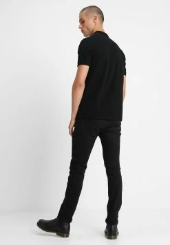 AllSaints REFORM - Polo Shirt - Black -AllSaintsSales 825e78dbbe964e328613b6e2bc6fe171