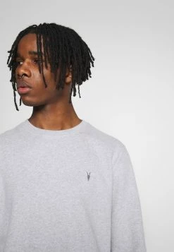 AllSaints RAVEN CREW - Sweatshirt - Grey Marl -AllSaintsSales 83f7806d940f4d9ca2fdbc13c1baf1fb