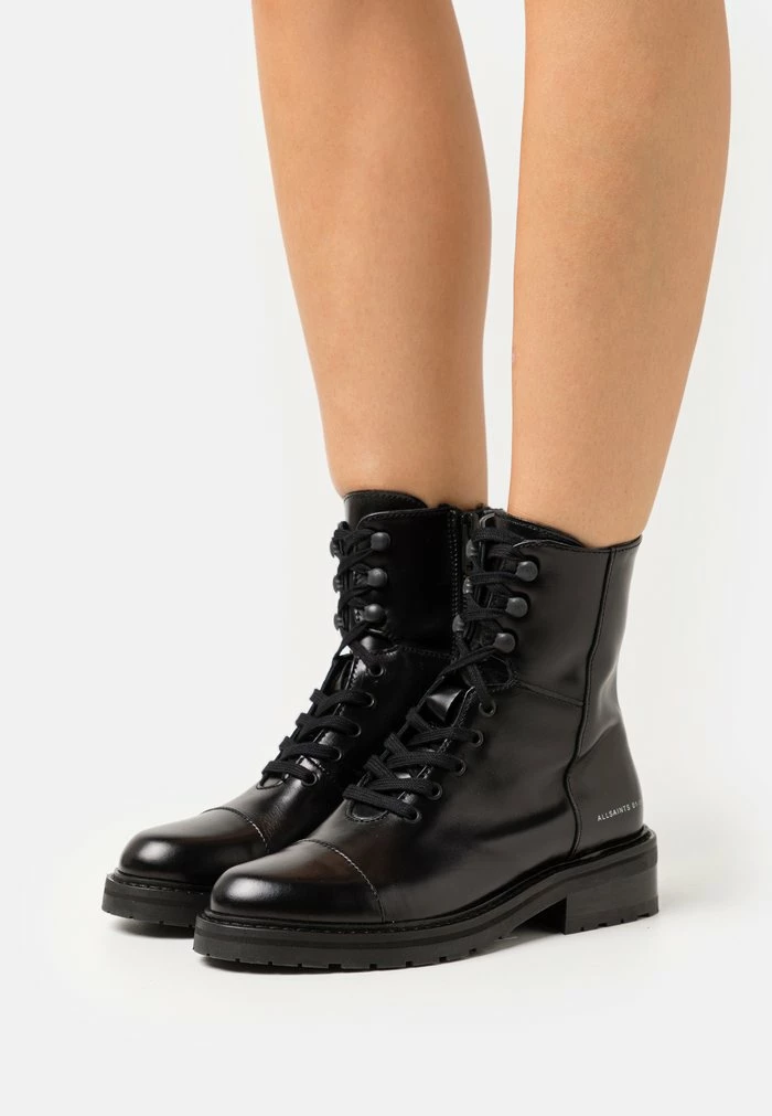 DUSTY BOOT - Lace-up ankle boots - black AllSaints DUSTY BOOT - Lace-up Ankle Boots - Black -AllSaintsSales 85ee4e61e48f434585aa9cef2125a2c7