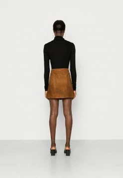 AllSaints PIPER SKIRT - Mini Skirt - Brown -AllSaintsSales 86a2a431424342e0808da43fbc3f2954