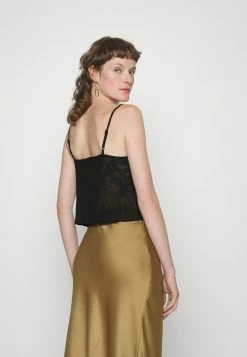 AllSaints AMANDA OSSIA - Top - Black -AllSaintsSales 879338707ab5438f9f2efa7b5fe57620