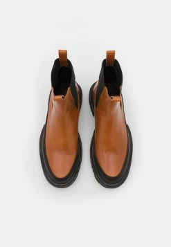 AllSaints HARLEE BOOT - Platform Ankle Boots - Tan Brown -AllSaintsSales 8a14d4431ca946f2af6ef4a1eaf6694e