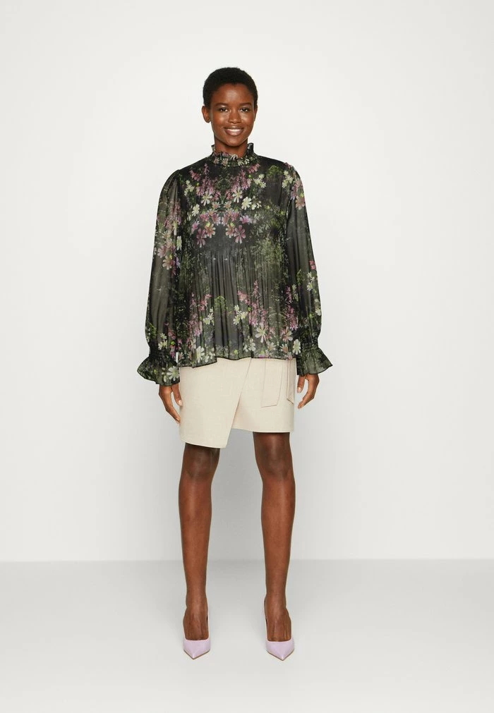 CORA - Blouse - black multi AllSaints CORA - Blouse - Black Multi -AllSaintsSales 8a37b76f5f1b44a8988fa9e7d5cab871