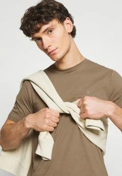 AllSaints BRACE CREW - Print T-shirt - Alpine Brown -AllSaintsSales 8f2abebea1cd4667ae74b155022e5d70