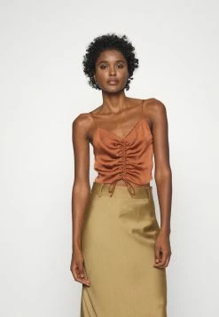 AllSaints ALEXIA - Top - Bronze