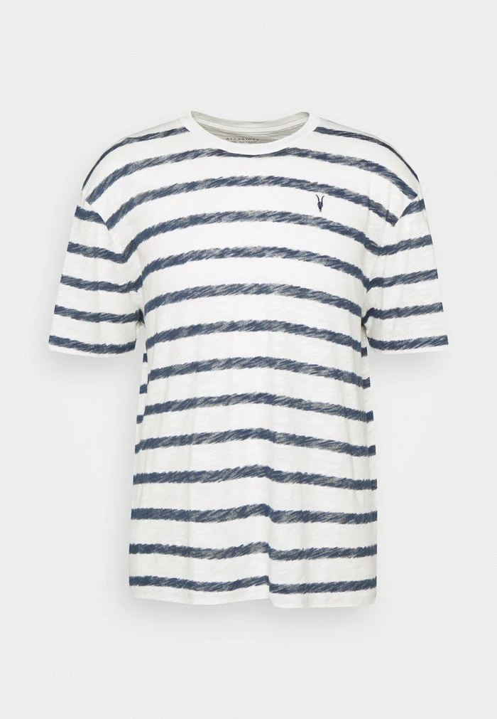 BAMFORD CREW - Print T-shirt - chalk white/blue AllSaints BAMFORD CREW - Print T-shirt - Chalk White/blue -AllSaintsSales 908b5df009484cd3bf00eaf49c2a4a53