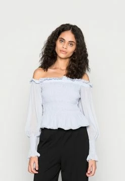 AllSaints LARA TOP - Blouse - Gentle Lavender