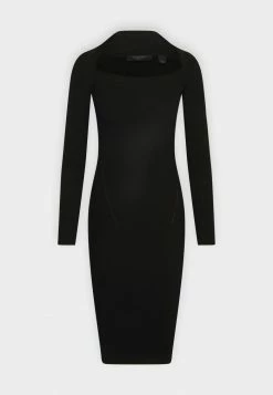 AllSaints REA DRESS - Jumper Dress - Black -AllSaintsSales 91717cadcdeb4eafb2452354bb3ff97f