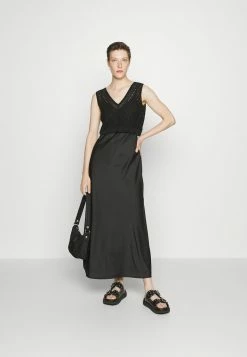 AllSaints CASS DRESS 2-in-1 - Maxi Dress - Black -AllSaintsSales 92ded16f415b45efb316e01d5ce4ed9e