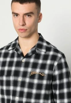 AllSaints MAKANO SHIRT - Shirt - Jet Black -AllSaintsSales 92e71de6b86b499c9f81ae747721ba84