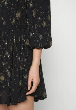 AllSaints ISOBELLA SELENE DRESS - Day Dress - Black -AllSaintsSales 93b66c93b2294475a00cdd9fe3c74e03