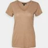 AllSaints EMELYN SHIMMER TEE - Basic T-shirt - Brown -AllSaintsSales 9451211a78a74646ac0fc38b466c177d