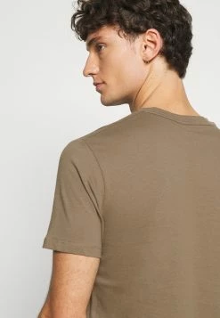 AllSaints BRACE CREW - Print T-shirt - Alpine Brown -AllSaintsSales 95495ef7b6024aaaa75f9df0d084557a