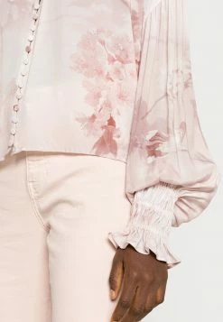 AllSaints STELLA UME TOP - Blouse - Petal Pink -AllSaintsSales 97c2dba5d0464edcababb8cbfeedb61c