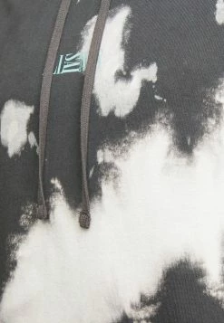 AllSaints SANTOS HOODY - Sweatshirt - Jet Black/fogged Ecru -AllSaintsSales 99087c290fa0439fa33eb73f8808662e