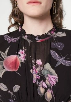 AllSaints LAVINE SOLEIL DRESS - Day Dress - Black -AllSaintsSales 99b8eedb022944f79ba2a759d4811b84