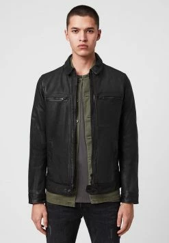 AllSaints Leather Jacket - Black
