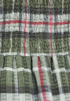 AllSaints SADIE CHECK DRESS - Day Dress - Khaki Green -AllSaintsSales 9b4c022731e942cbabc07d1a65f6bbb6