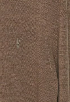 AllSaints MODE MERINO - Jumper - Light Coco Brown Mеlange -AllSaintsSales 9c146ad2b71446bcb466f6d0d8db5cfb