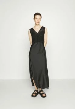 AllSaints CASS DRESS 2-in-1 - Maxi Dress - Black -AllSaintsSales 9c5d3d18db6243e79f93be17ed35be30