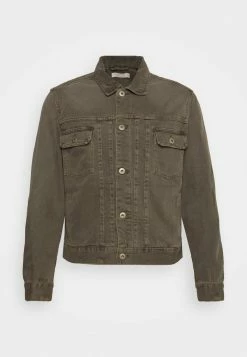 AllSaints SCALBY JACKET - Denim Jacket - Woodland Brown -AllSaintsSales a0ffb05213484f54a47c24efaa30ff6d