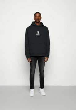 AllSaints PINUP HOODY - Sweatshirt - Washed Black -AllSaintsSales a1b518fd23574b2086a4828f28c3efef