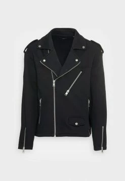 AllSaints VIKAN BIKER JACKET - Summer Jacket - Jet Black -AllSaintsSales a285227a4e4d435c949cf6b3d09baf91