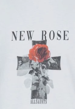 AllSaints RISEN CREW - Print T-shirt - Optic White -AllSaintsSales a48af89cbc694e85a18559eb84bb0b45