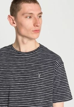 AllSaints IGOR CREW - Print T-shirt - Ink Navy -AllSaintsSales a515585eb2524e3092ff8a106a54138c