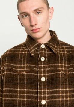 AllSaints NIKKO - Summer Jacket - Wicker Brown -AllSaintsSales a602ea6d1b614696b5bede9a5905565e