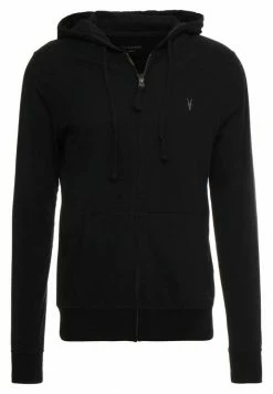 AllSaints BRACE HOODY - Zip-up Sweatshirt - Black -AllSaintsSales a9485fcaccc94776a81553a6dd861106