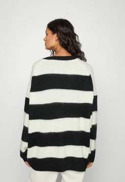 AllSaints LOU - Jumper - Black/white -AllSaintsSales aa27e8c150004cc0886954f4b91a1682