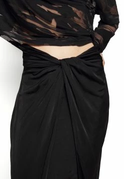 AllSaints ARA SAMI SKIRT - Wrap Skirt - Black -AllSaintsSales aa42ac46554a47bf8ea5fdac0f16874b