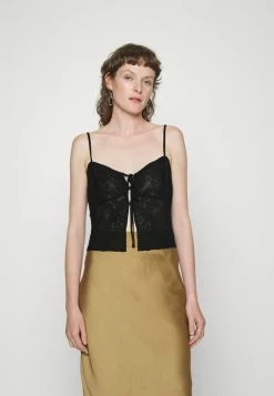 AllSaints AMANDA OSSIA - Top - Black