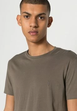 AllSaints TONIC CREW - Basic T-shirt - Grove Brown -AllSaintsSales ab7e30ca52d841078fb0c1149ecaf7ad