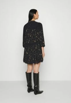 AllSaints ISOBELLA SELENE DRESS - Day Dress - Black -AllSaintsSales abc7332bd7714c1d865a93d5bb0b1e91