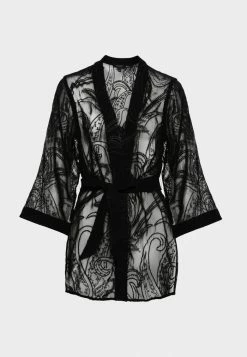 AllSaintsSales 30 AllSaints CARINE KIMONO - Summer Jacket - Black