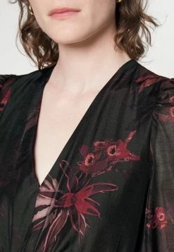 AllSaints ROSIA NILA DRESS - Day Dress - Dark Khaki Green -AllSaintsSales abe0c039ed2d430c9f995cb2fcf69888