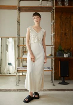 AllSaintsSales 18 AllSaints CASS DRESS 2-in-1 - Maxi Dress - Artic White