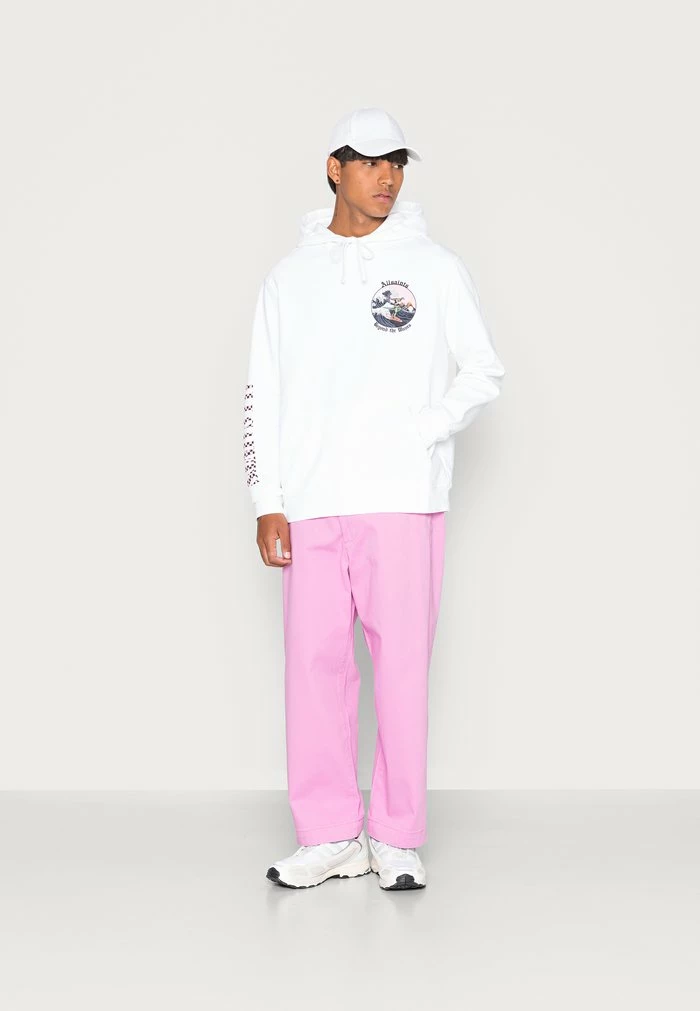 LAYBACK HOODY - Sweatshirt - optic white AllSaints LAYBACK HOODY - Sweatshirt - Optic White -AllSaintsSales ad5acec9c3e3437fb9b7e20398c67b24